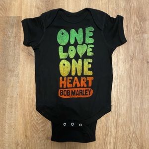 🍼 Zion Rootswear One Love Bob Marley Onesie